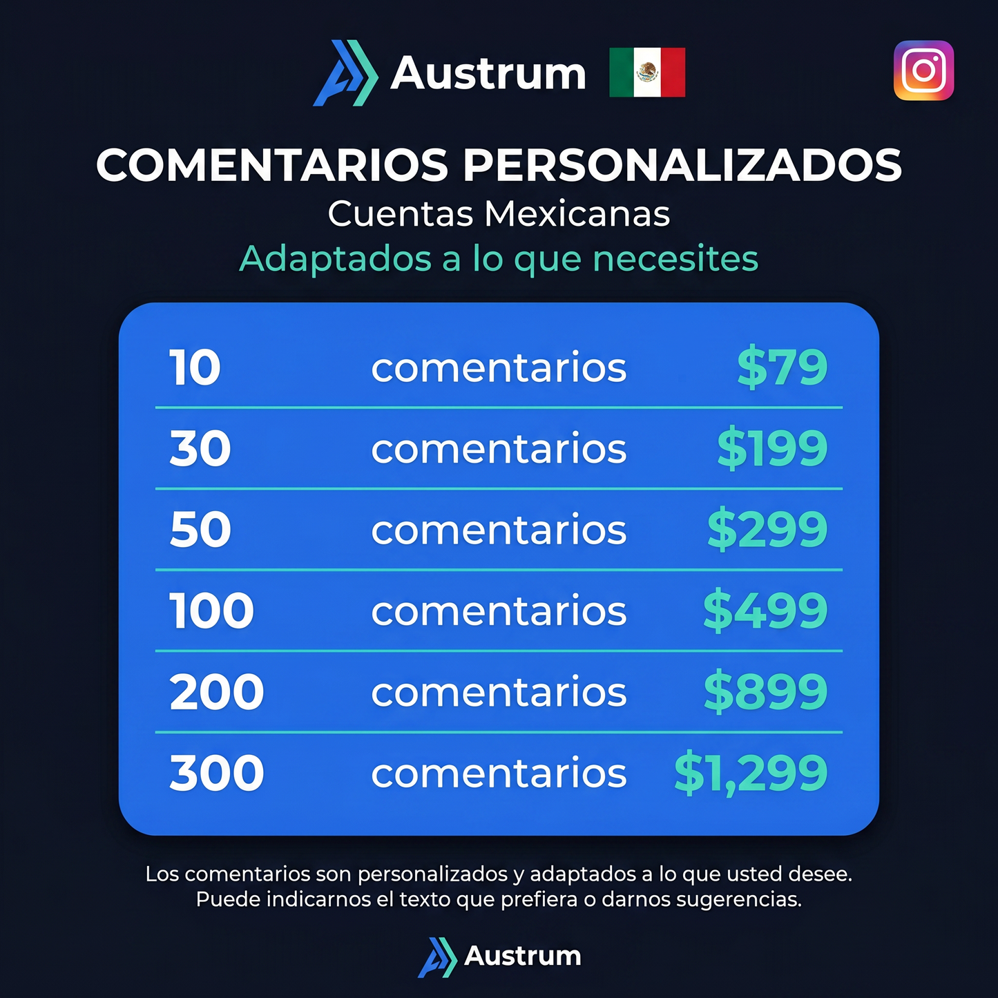 Comentarios Latinos IG
