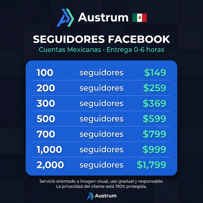 Seguidores Mexicanos Fb