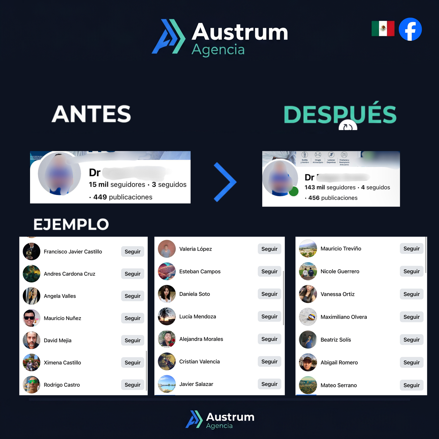 Seguidores Mexicanos Fb