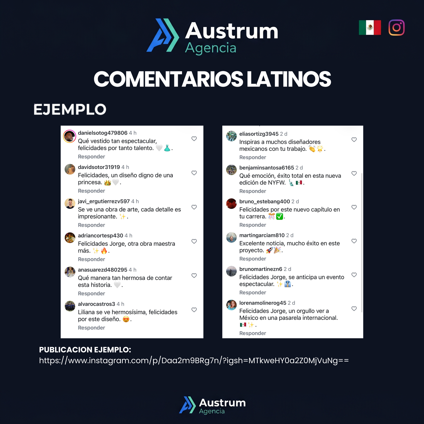 Comentarios Latinos IG