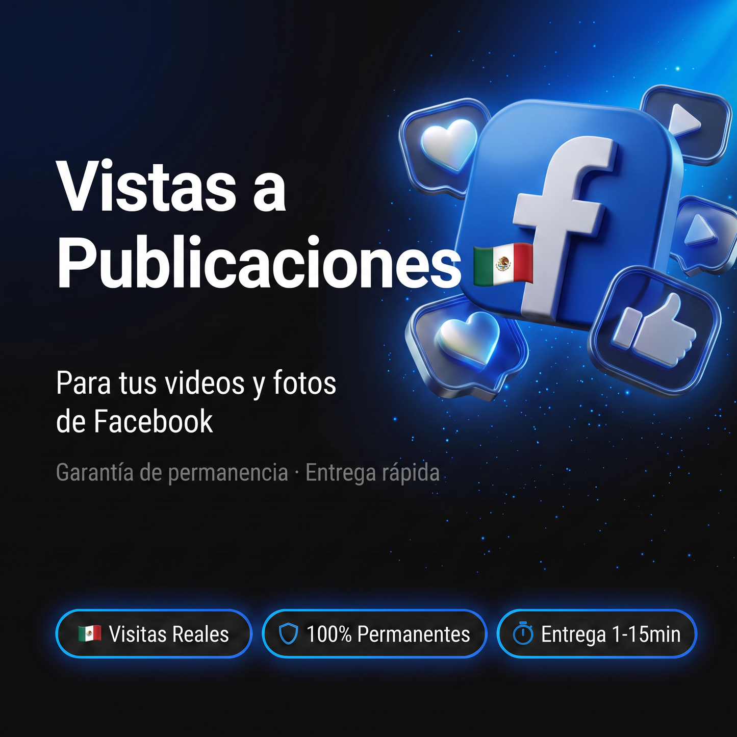 Vistas Reels FB
